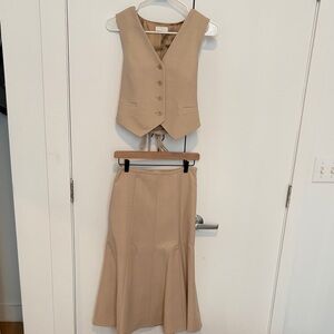 Arket Skirt Set with Vest